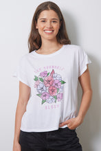 Load image into Gallery viewer, CLAIRE - LET YOURSELF BLOOM - WHITE - HOL23
