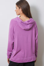 Load image into Gallery viewer, ELVY HOODIE - COFFEE AND DOGS - LAVENDER LOVE - HOL23
