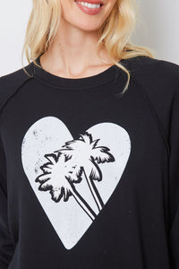 VITA - HEART PALMS - BLACK SAND - SP24