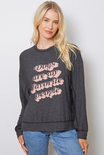 Load image into Gallery viewer, DAWN - DOGS ARE MY FAVORITE PEOPLE - BLACK SAND - SP24
