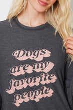 Load image into Gallery viewer, DAWN - DOGS ARE MY FAVORITE PEOPLE - BLACK SAND - SP24
