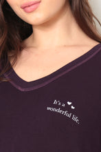 Load image into Gallery viewer, CARRIE - IT&#39;S A WONDERFUL LIFE - PLUM PERFECT - FALL24
