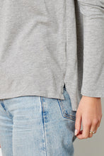 Load image into Gallery viewer, SUZANNE - PERFECT BASIC - HEATHER GREY - HOL21
