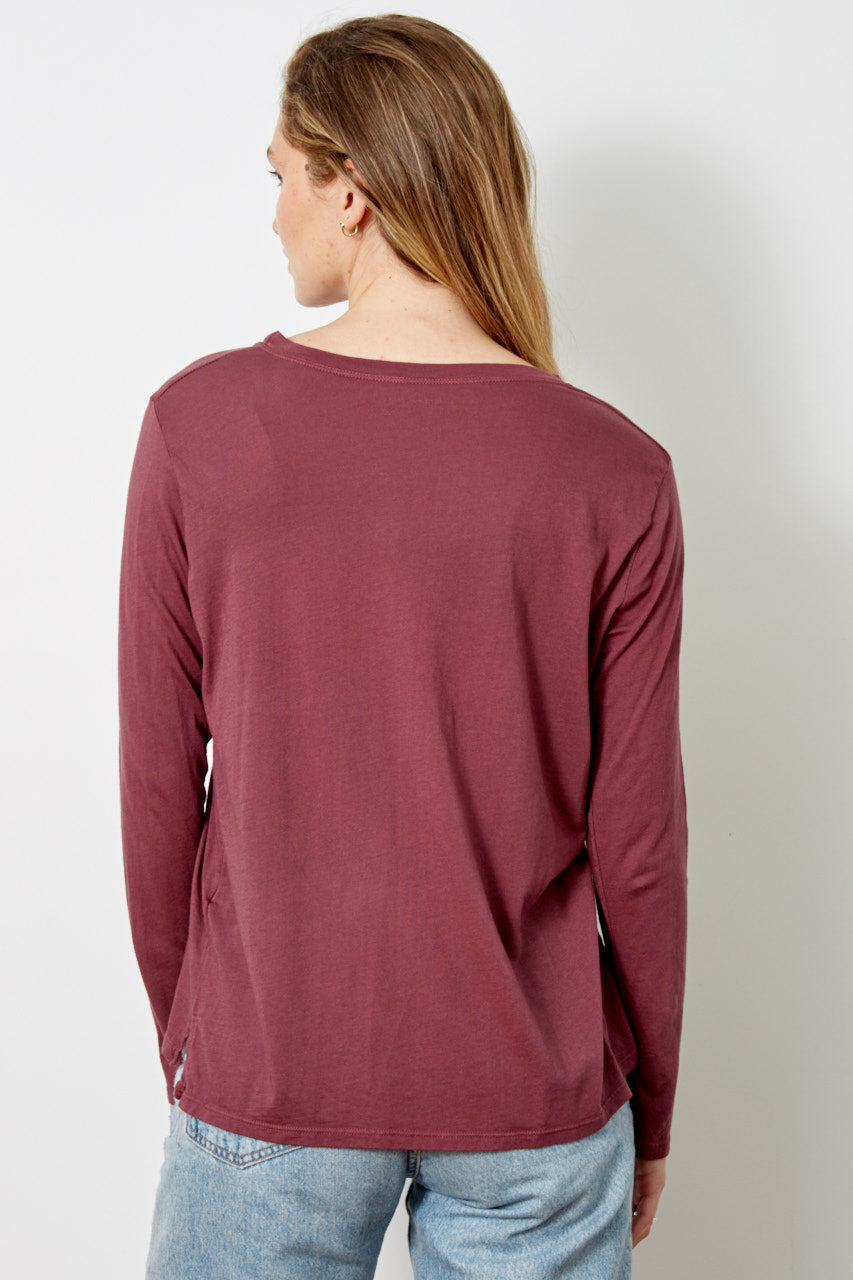 SUZANNE - PERFECT BASIC - CRUSHED BERRY hol21