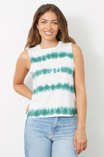 Load image into Gallery viewer, LILI - EVERGREEN HAND DIPPED STRIPE
