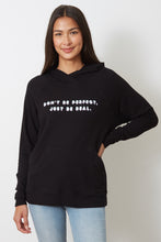 Load image into Gallery viewer, ELVY HOODIE - DON&#39;T BE PERFECT. JUST BE REAL.
