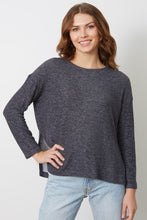 Load image into Gallery viewer, SHAUNA - HEATHER NAVY - PLATED JERSEY
