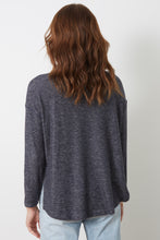 Load image into Gallery viewer, SHAUNA - HEATHER NAVY - PLATED JERSEY

