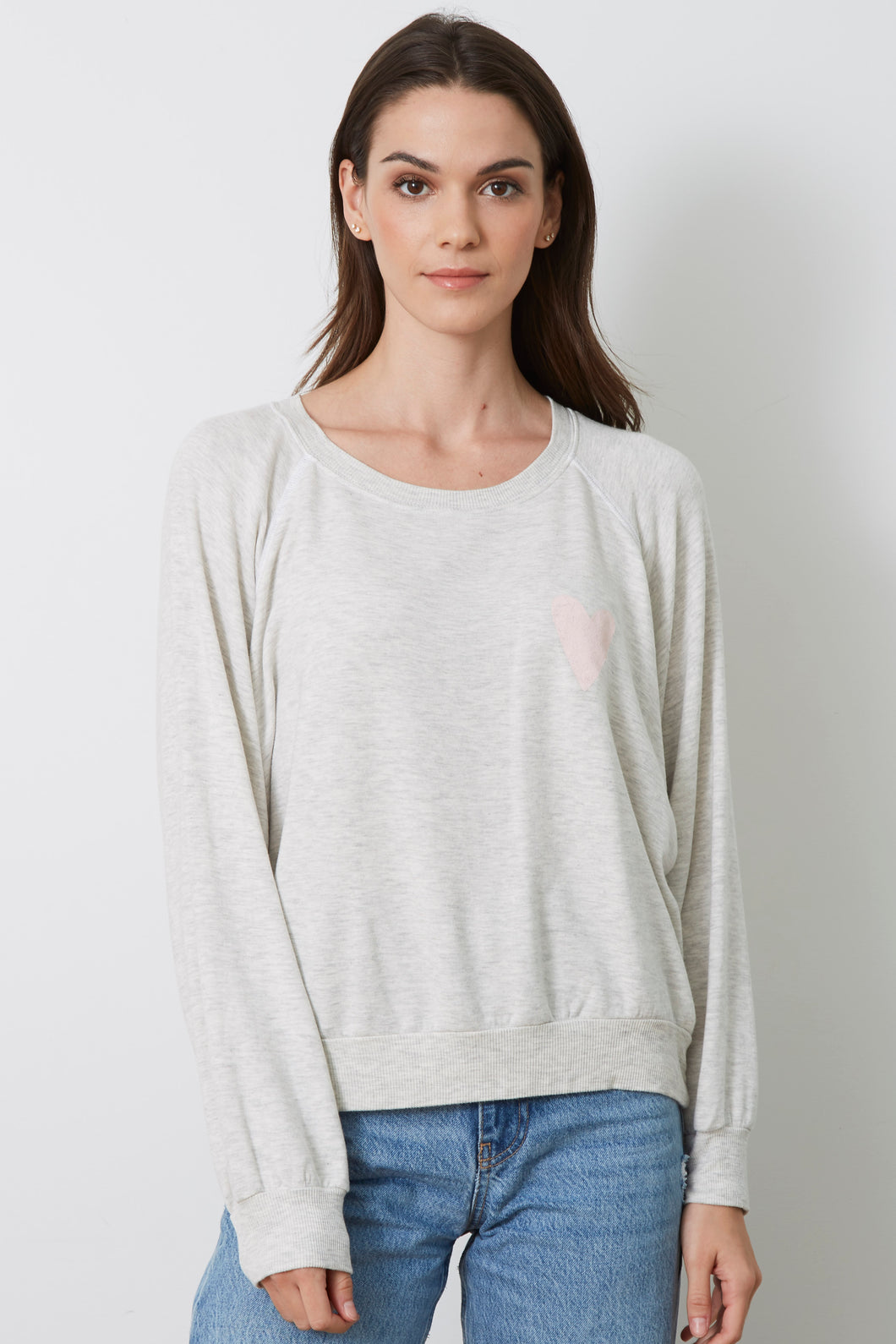 EMERSON - DISTRESSED HEART- NATURAL