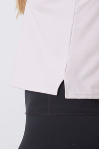 LILI - ACTIVE good hYOUman back print - CHALK PINK - BROKEN sizes. On Sale