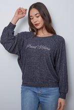 Load image into Gallery viewer, EMERSON - PROUD MAMA - NATURAL/NAVY - FA23
