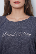 Load image into Gallery viewer, EMERSON - PROUD MAMA - NATURAL/NAVY - FA23
