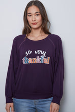 Load image into Gallery viewer, EMERSON - SO VERY THANKFUL - PURPLE RAIN - FA23
